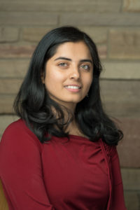 Portrait of computer science student, Swetha Varadarajan.