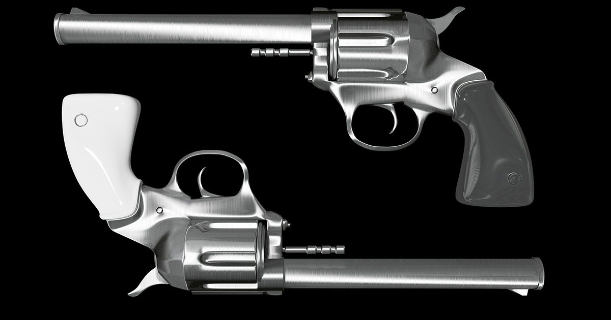 silver revolvers